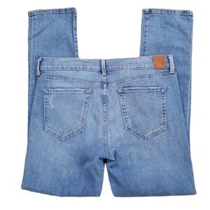 Level 99 Distressed Button Fly Straight Leg Jeans Size:‎ 28